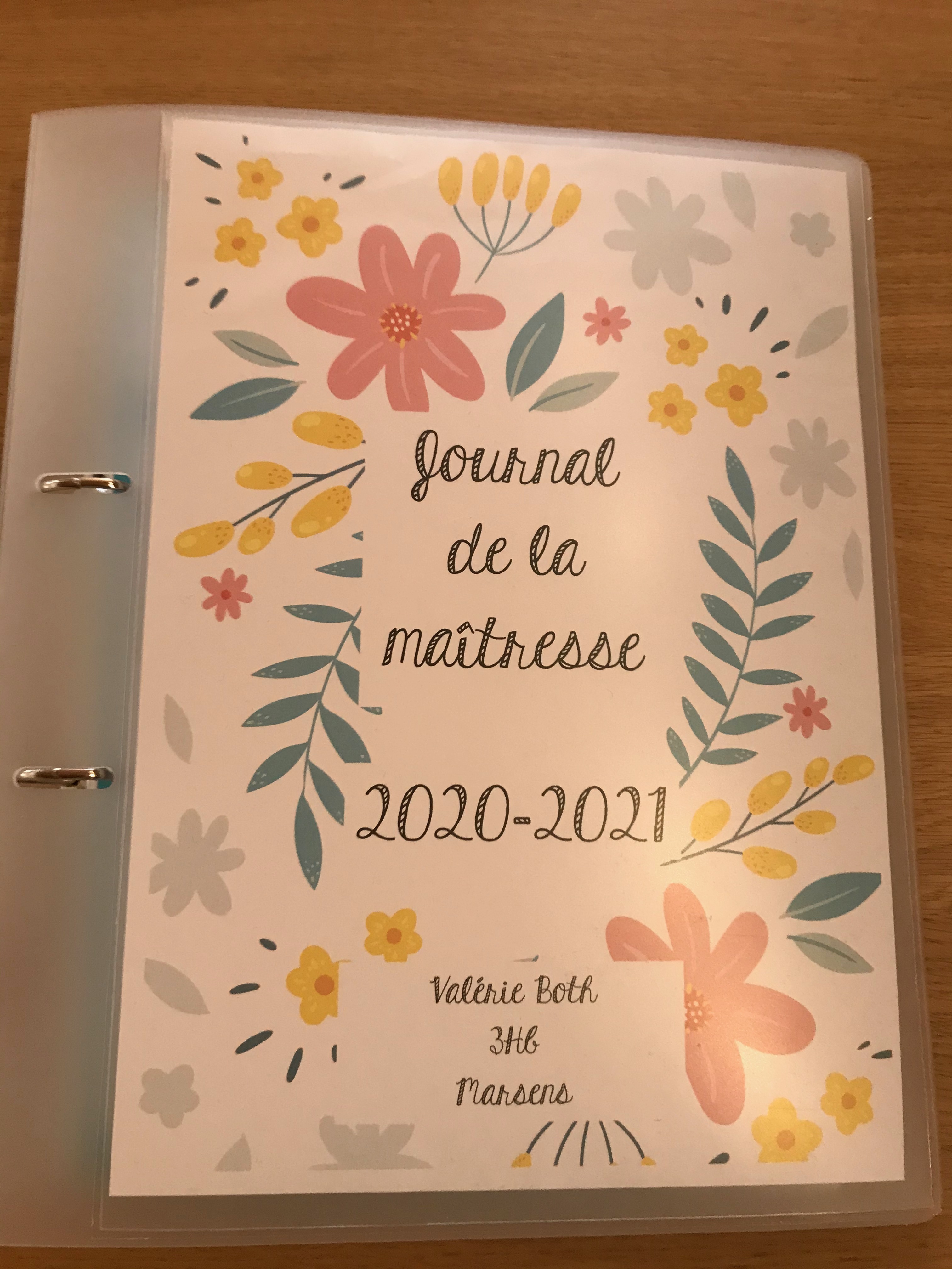 Journal de la maîtresse 2020-2021 - Dans la classe de Maikresse Val