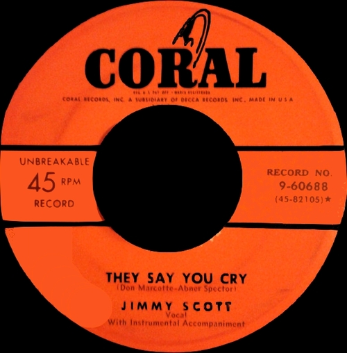 Jimmy Scott : CD " The Jimmy Scott Singles : 1950-1952 " Soul Bag Records DP 101 [ FR ]