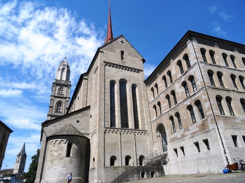 Zurich, autour de Grossmünster (photos)