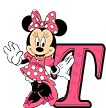 Alphabet Coucou de Minnie