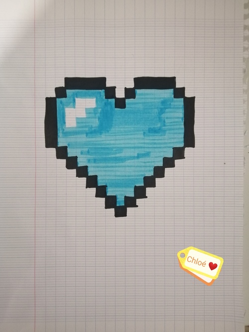 voici le pont et son pixel art