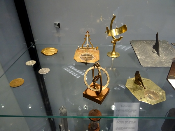 Des cadrans solaires ont été exposés au Musée du Pays Châtillonnais pour les Journées du Patrimoine...