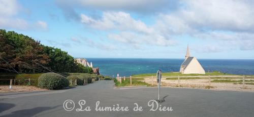 Étretat, la chapelle Notre-Dame de la Garde