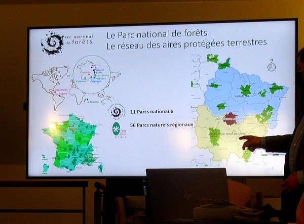 Les Amis du Musée du Pays Châtillonnais ont rencontré le nouveau Directeur du Parc National des Forêts