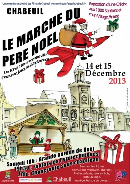 marché de Noël Chabeuil 2013