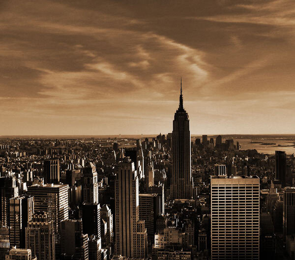 Manhattan et l'Empire State Building