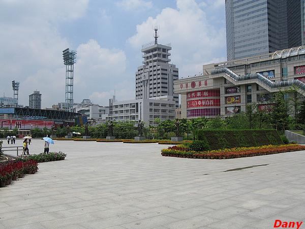 Parc aux statues à Guangzhou, canton , Chine