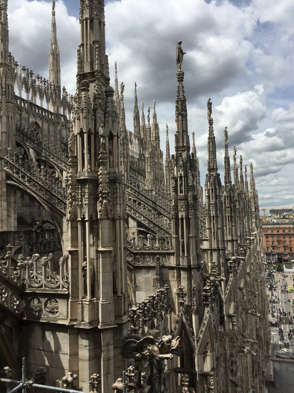 Remarquable cathédrale de Milan