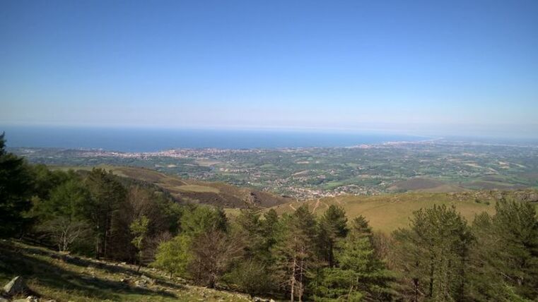 Le pays basque la Rhune en petit train.