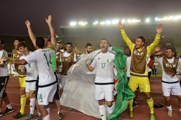 Mercredi 9.12.2015 à Dakar Demi finale CAN U23 EN-AFS 2-0