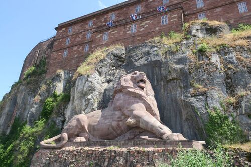 Le Lion de Bartholdi à BELFORT