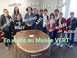 Sortie au Musée Vert, Musée de Téssé ....