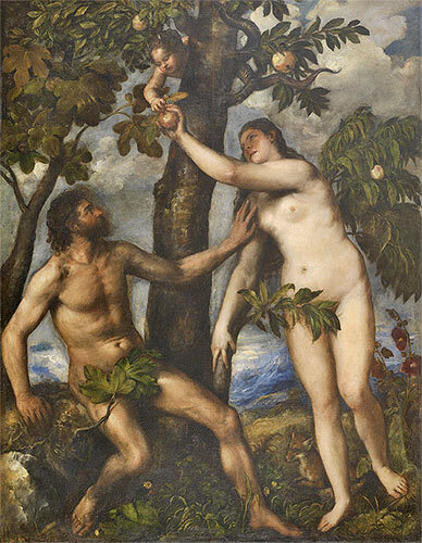 Tentation d'Adam et Ève