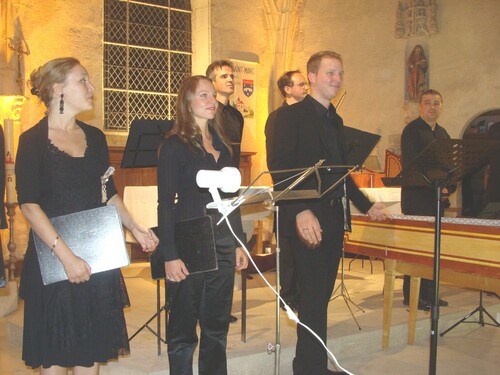 Un très beau concert dans l'Eglise de Saint Marc sur Seine...