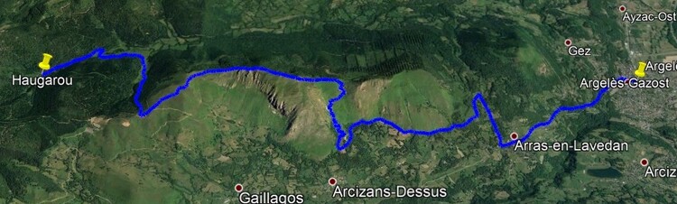 Parcours de la troisième étape