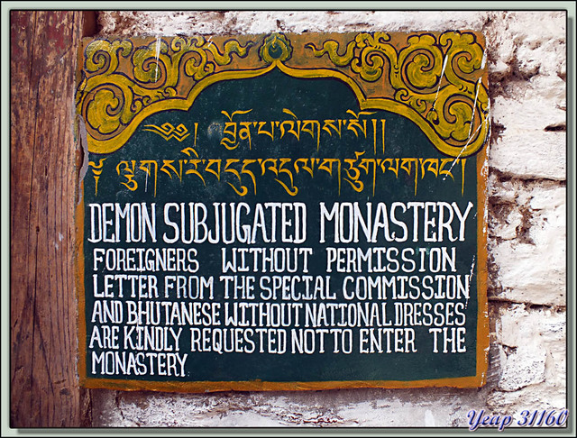 Blog de images-du-pays-des-ours : Images du Pays des Ours (et d'ailleurs ...), Monastère du Démon Subjugué (Demon Subjugated Monastery) - Monastère de Cheri - Bhoutan