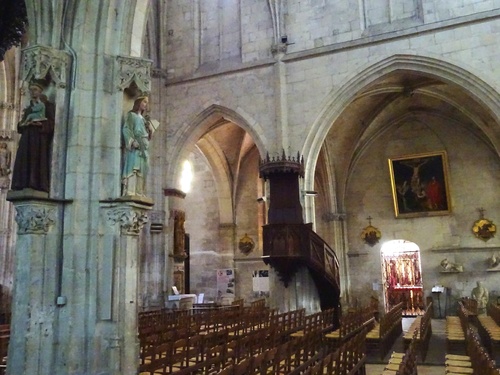 L'église Notre-Dame des Marais de La Ferté-Bernard dans la Sarthe (photos)