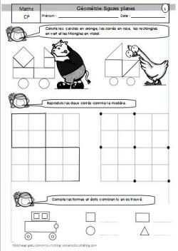 Geometrie CP : les figures planes