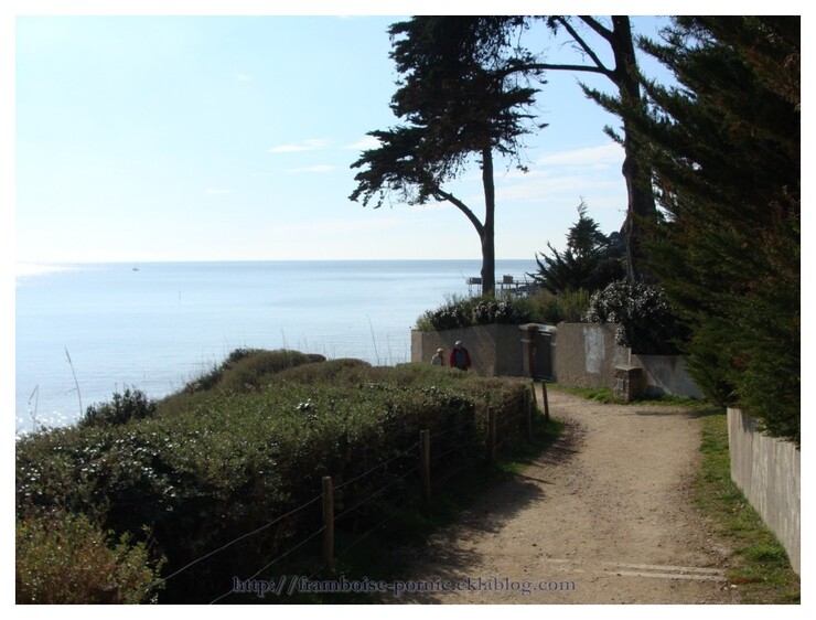 Sentier du littoral à Pornic