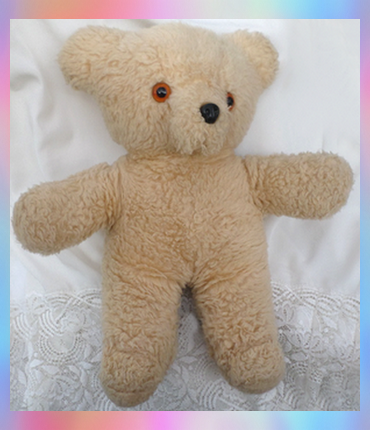 ours peluche vintage