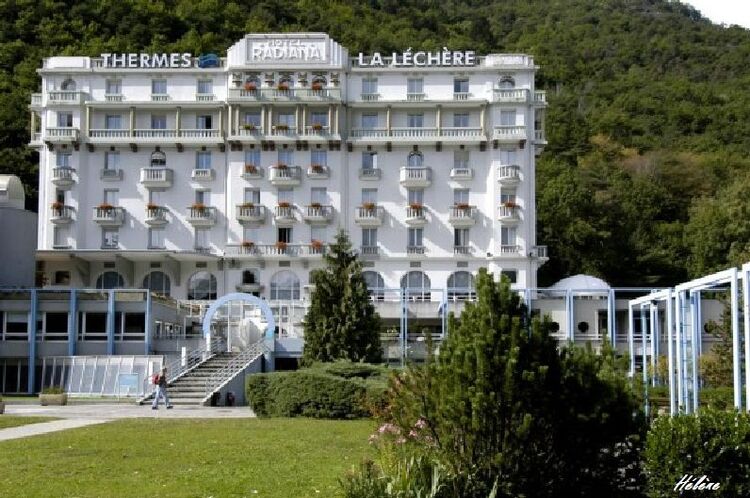 La station Thermale de la Léchère et ses environs