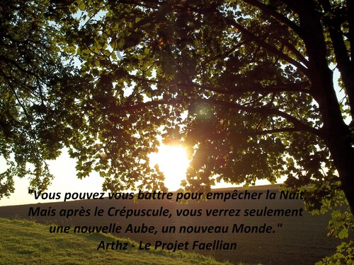 Balade Nocturne & Citation de Faellian