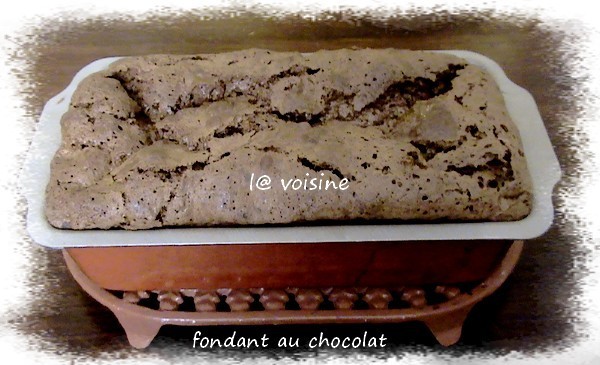 fondant au chocolat