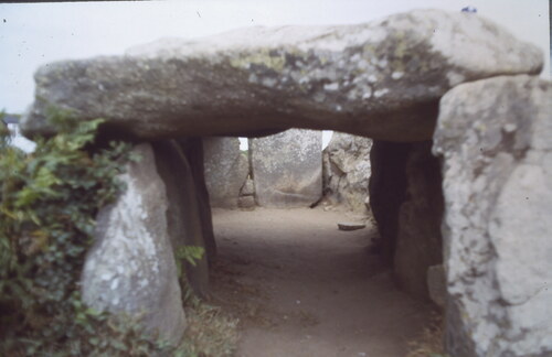 Dolmen situé dans l'alignement de Carnac 