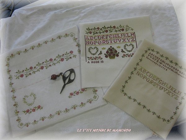 SAMPLER AUX ROSES MARYSE 2-1-C D V