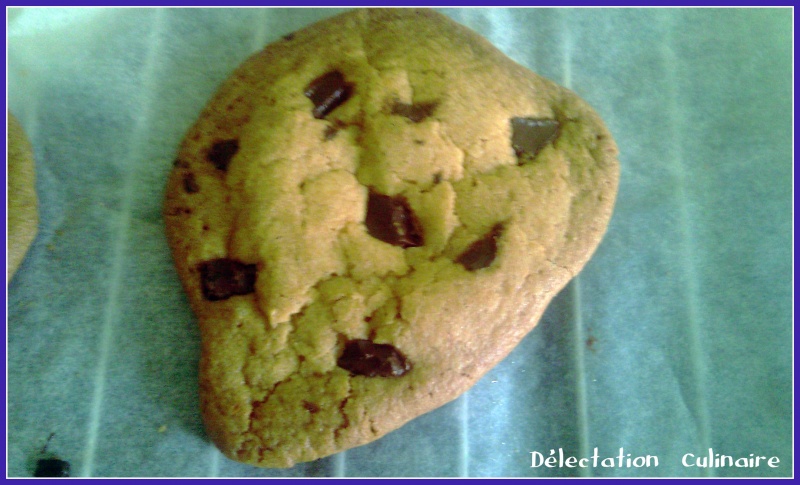 Cookies aux pépites de chocolat ou sans 