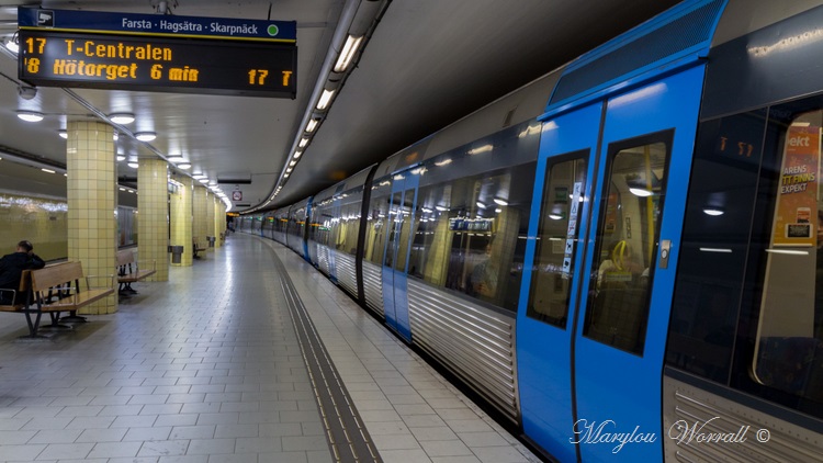 Suède : le métro de Stockholm 1/2