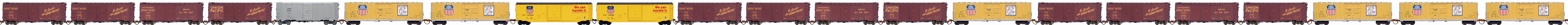 convoi 21 wag BOxcar UP