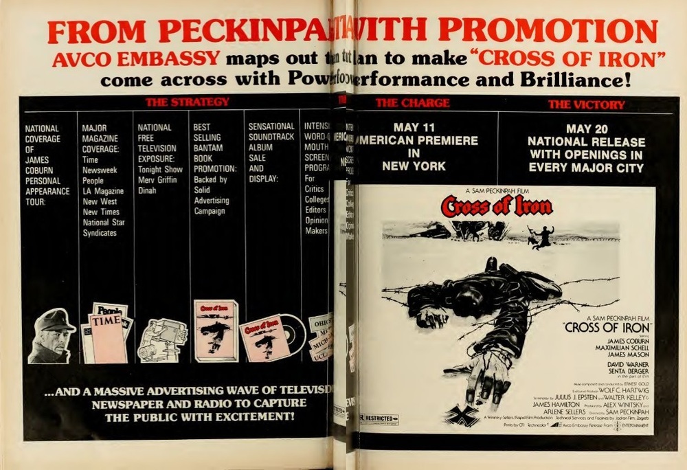 CROSS OF IRON box office USA 1977