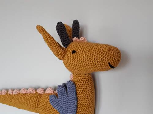 Mylène - Crochet : Doudou dragon