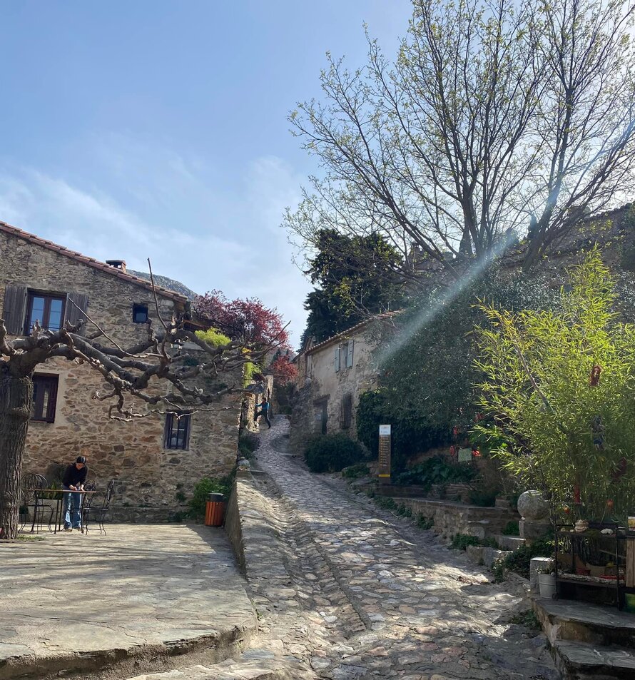 Castelnou, suite de la visite