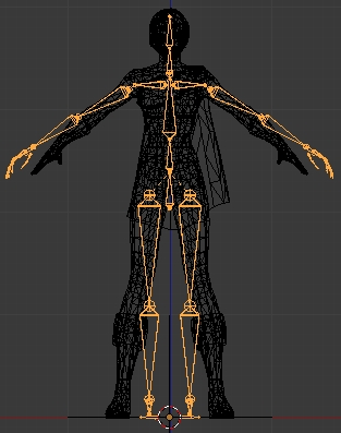 Mettre une armature sur un personnage - Polygone