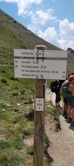 Col du Fer 2584m 30 Juillet 2024