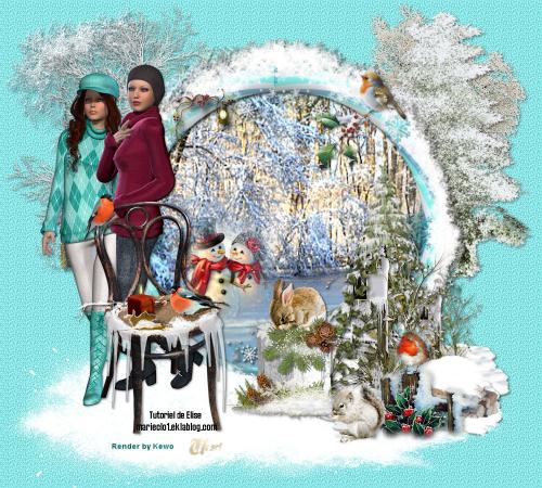 Der Winter breitet sein weißes Kleid aus