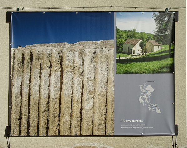 Un printemps au sud de la Seine, de très belles photographies du Châtillonnais  prises par Claire Jachymiak ont été exposées l'été dernier dans la cour du Musée