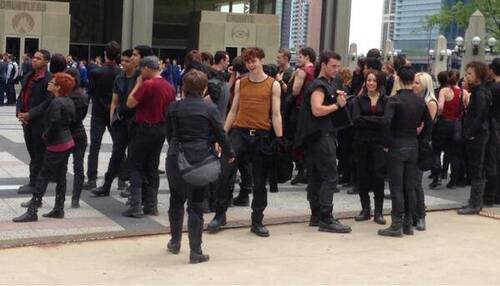Divergent : Photo du Tournage
