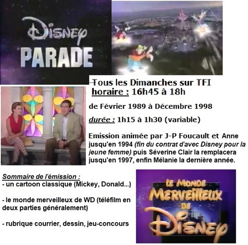 Nostalgiques ? Disney Parade