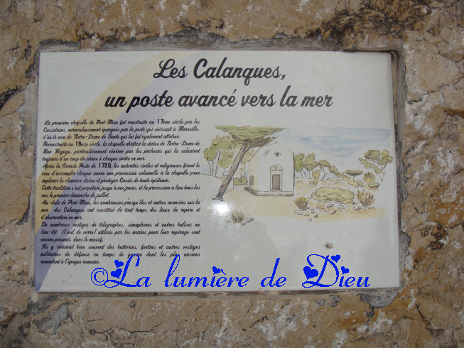 Port Miou : la chapelle Notre-Dame de bonne santé