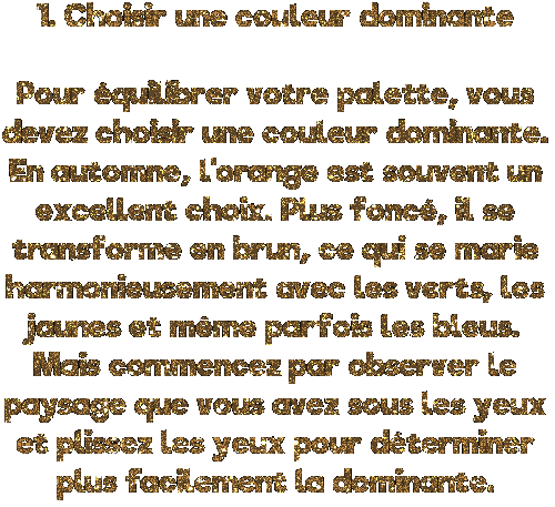 Dessin et peinture - vidéo 4141 : Comment peindre les couleurs de l'automne ? - acrylique, huile.