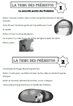 La préhistoire : La tribu des préhistos