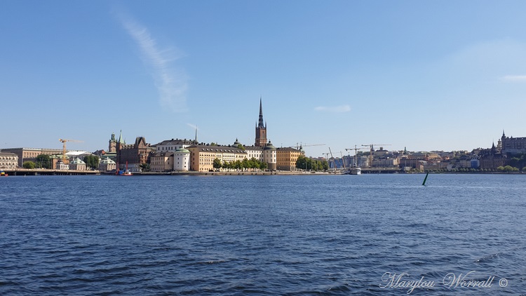 Suède : Jardin de l’Hôtel de Ville à Stockholm