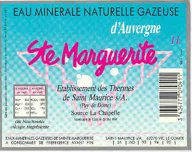 Saint Maurice es Allier, source Sainte Marguerite