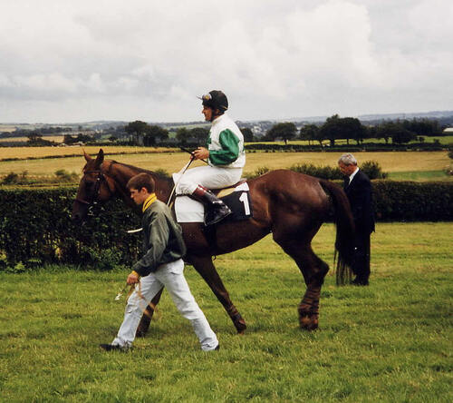 Archy Bald à Corlay en 1999.