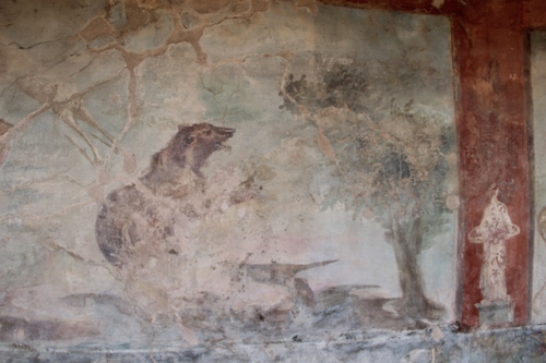 Pompéi : la villa de Lucretius Frontus