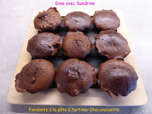 Des Fondants à la pâte à tartiner Choconoisette