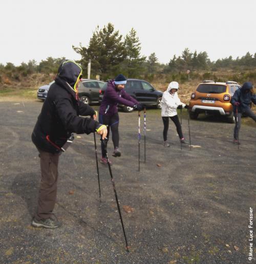 Sortei marche nordique à la journée du samedi 11 mai 2019